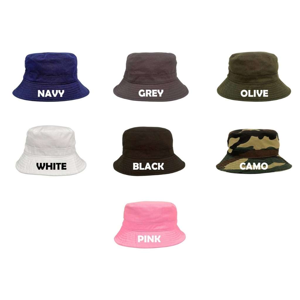 Color Chart for bucket hats- DSY Lifestyle