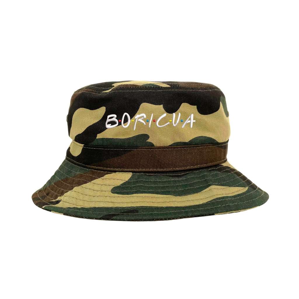 Boricua Camo Bucket Hat