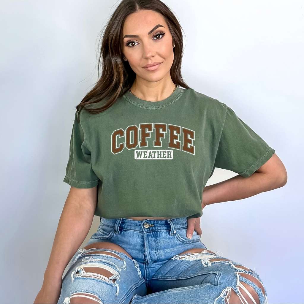 Coffee Weather Tee | Cozy Fall-Inspired Shirt for Coffee Lovers