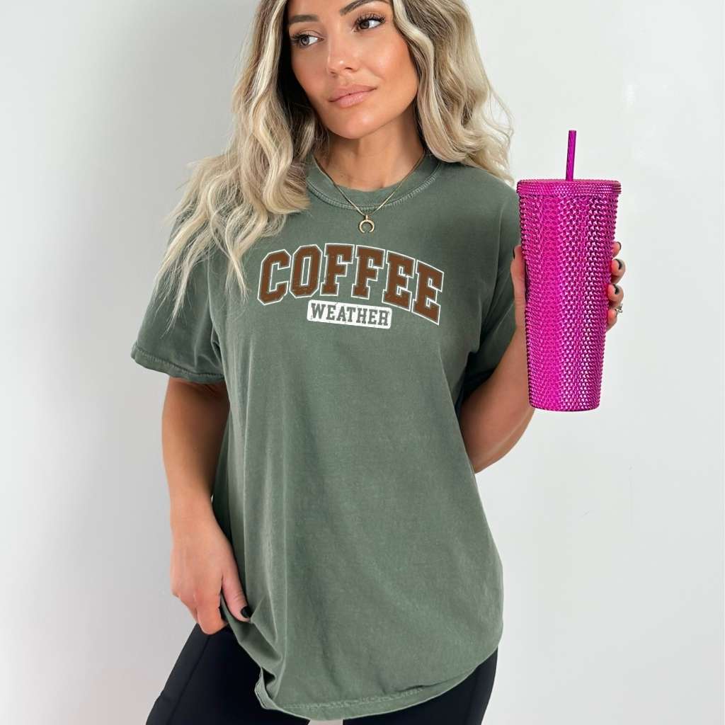 Coffee Weather Tee | Cozy Fall-Inspired Shirt for Coffee Lovers