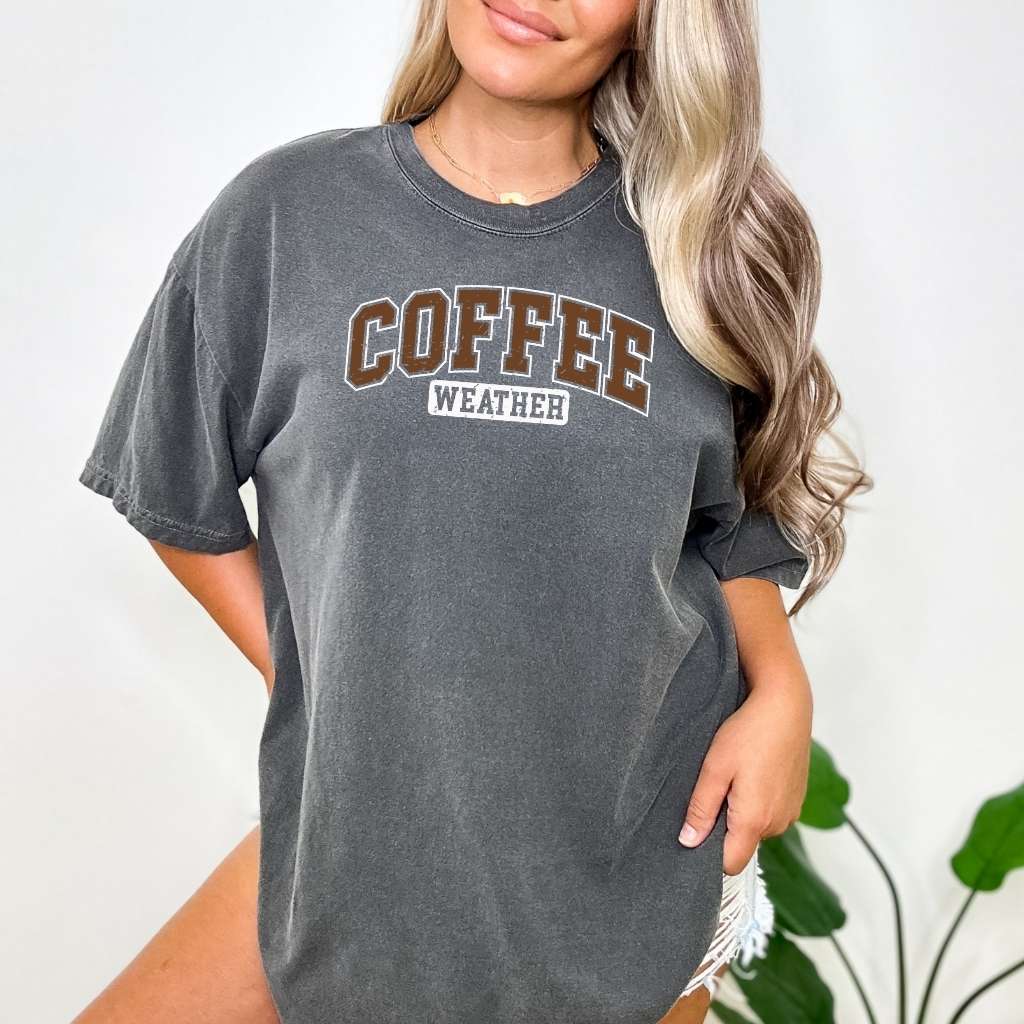 Coffee Weather Tee | Cozy Fall-Inspired Shirt for Coffee Lovers