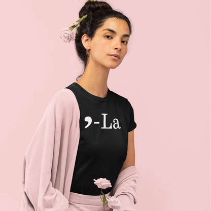 Comma La Oversized T-shirt - Kamala Tshirt