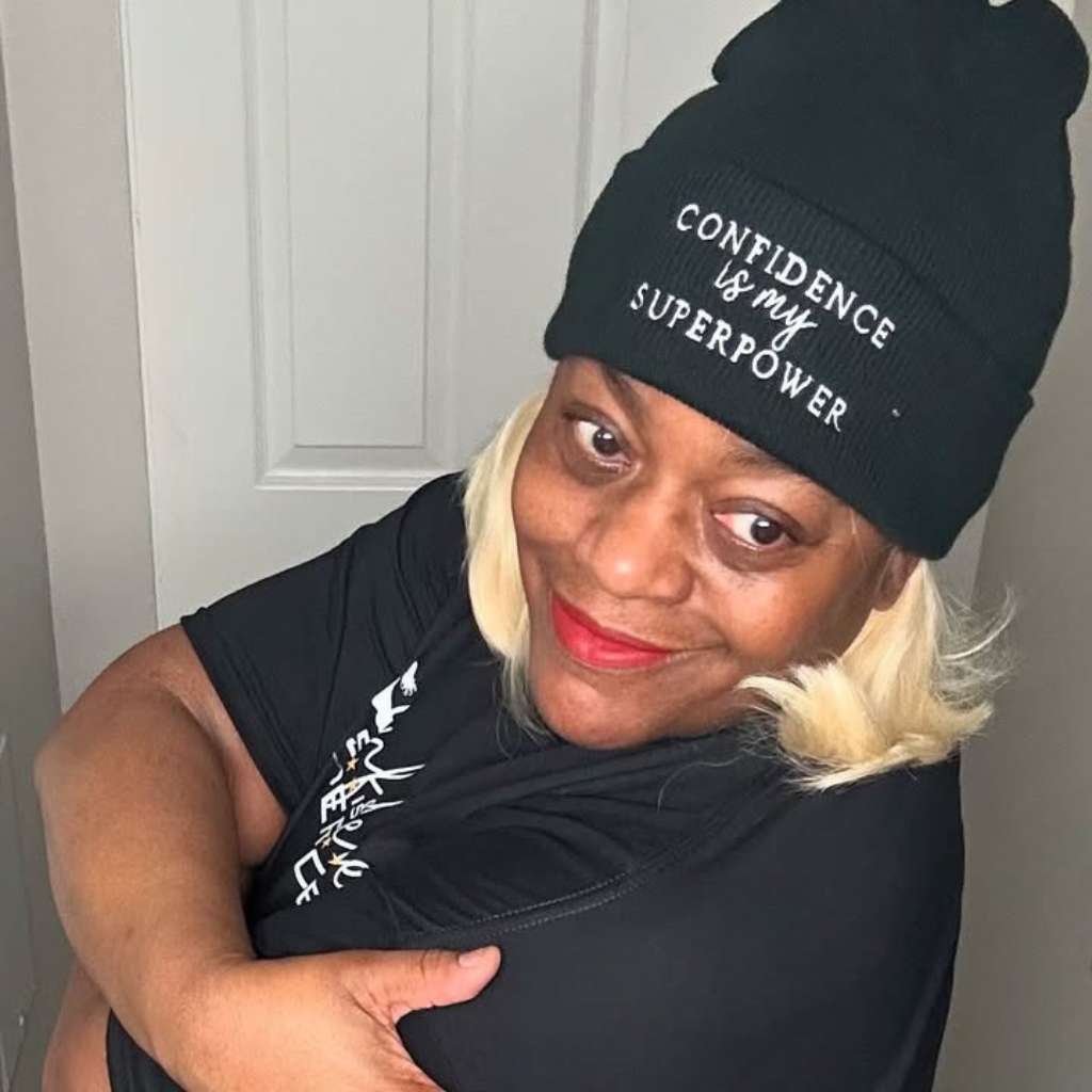 Confidence Is My Superpower Beanie – Bold, Cozy, and Empowering