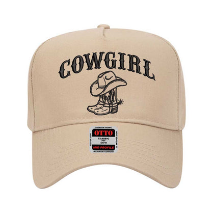 Cowgirl Boots 5 Panel Baseball Hat