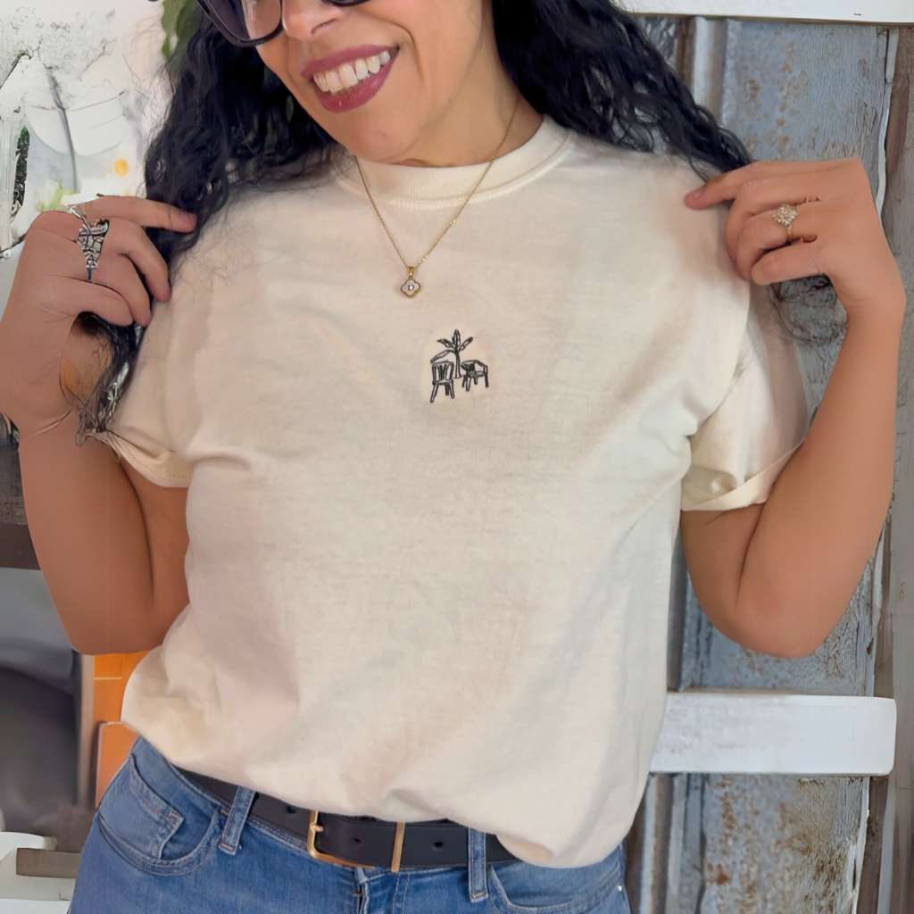 DTMF Oversized Embroidered T-shirt - Bad Bunny Concert Tee