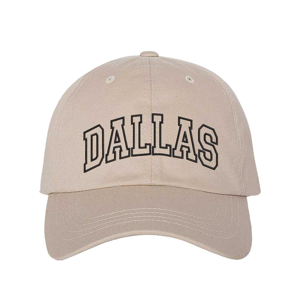 Stone Bold, embroidered hat featuring the outline of Dallas, perfect for proud city lovers – DSY Lifestyle.