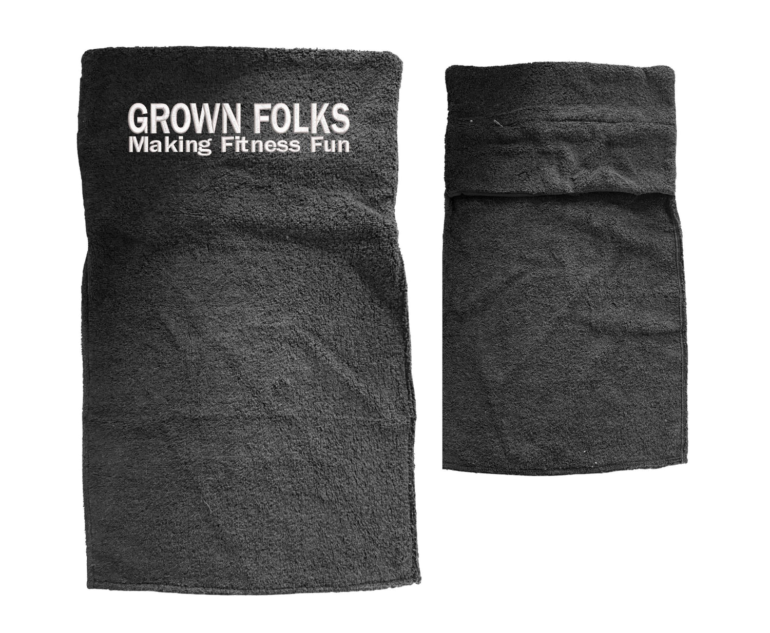 Grown Folks Making Fitness Fun Gym Workout Towel