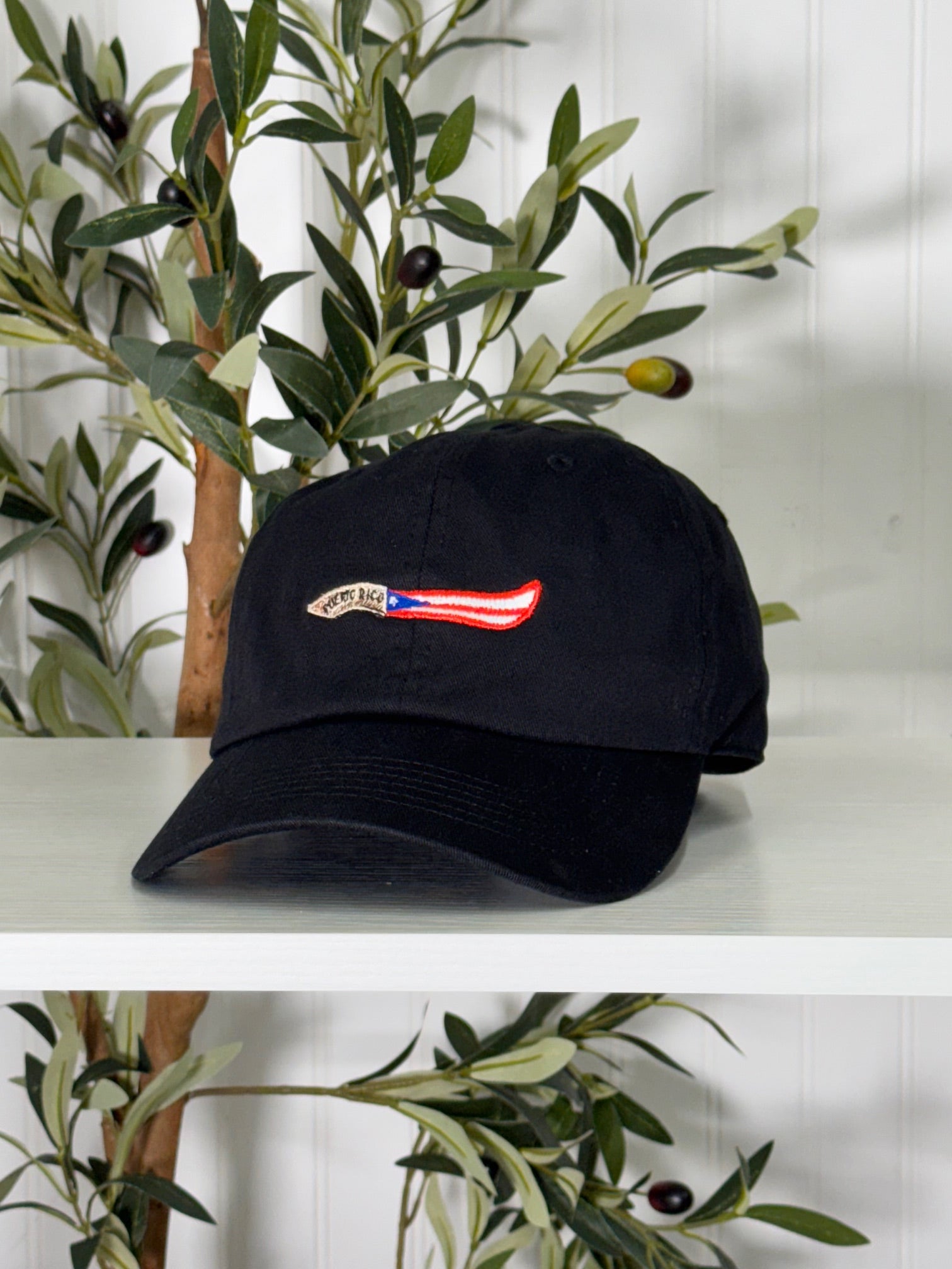 Puerto Rico Machete Embroidered Baseball Hat – Bold Boricua Pride Hats