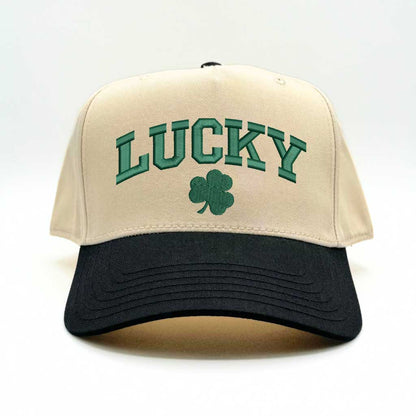 Lucky Clover Embroidered Baseball Hat