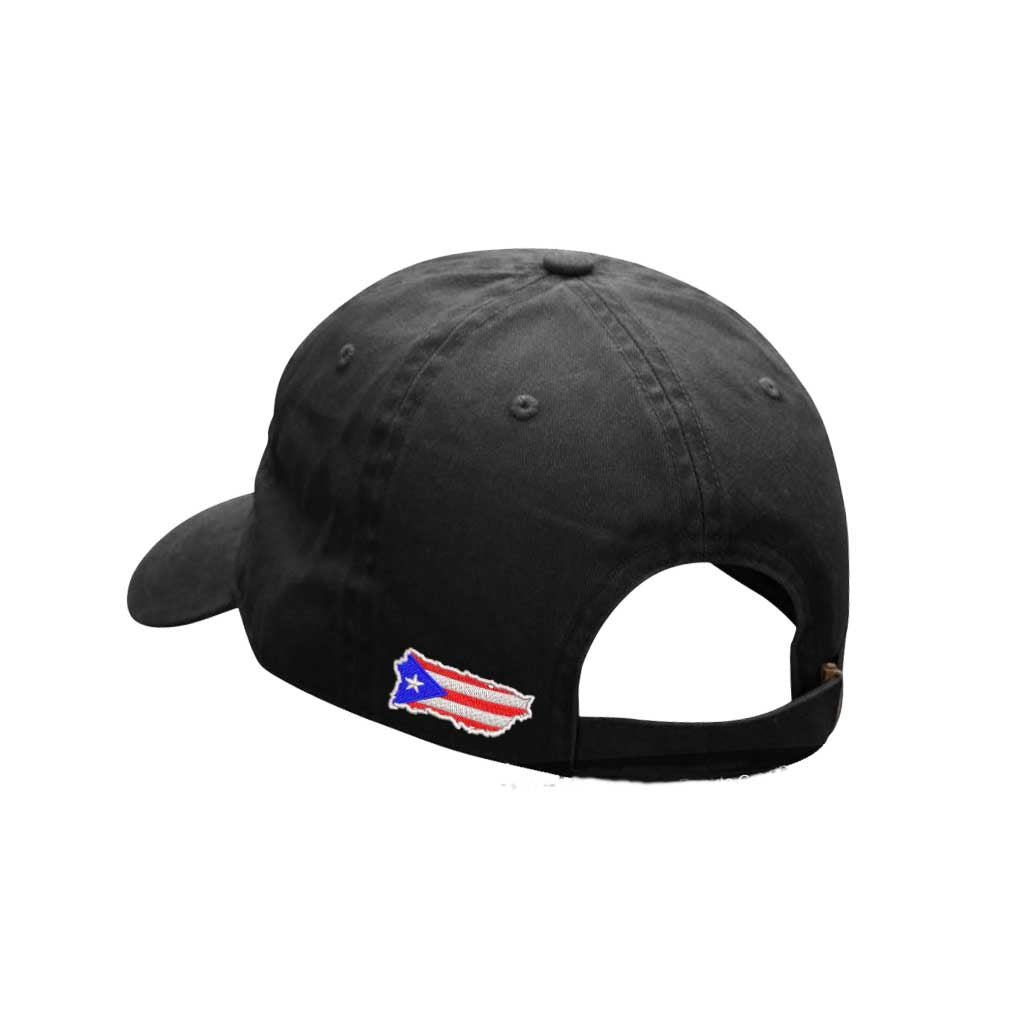 Puerto Rico hat with map flag back - DSY Lifestyle