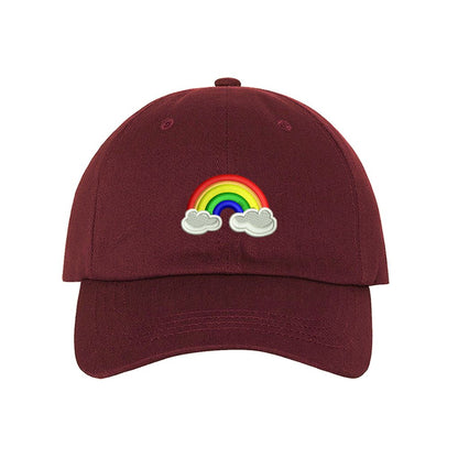 Purple Pride Rainbow Baseball Hat