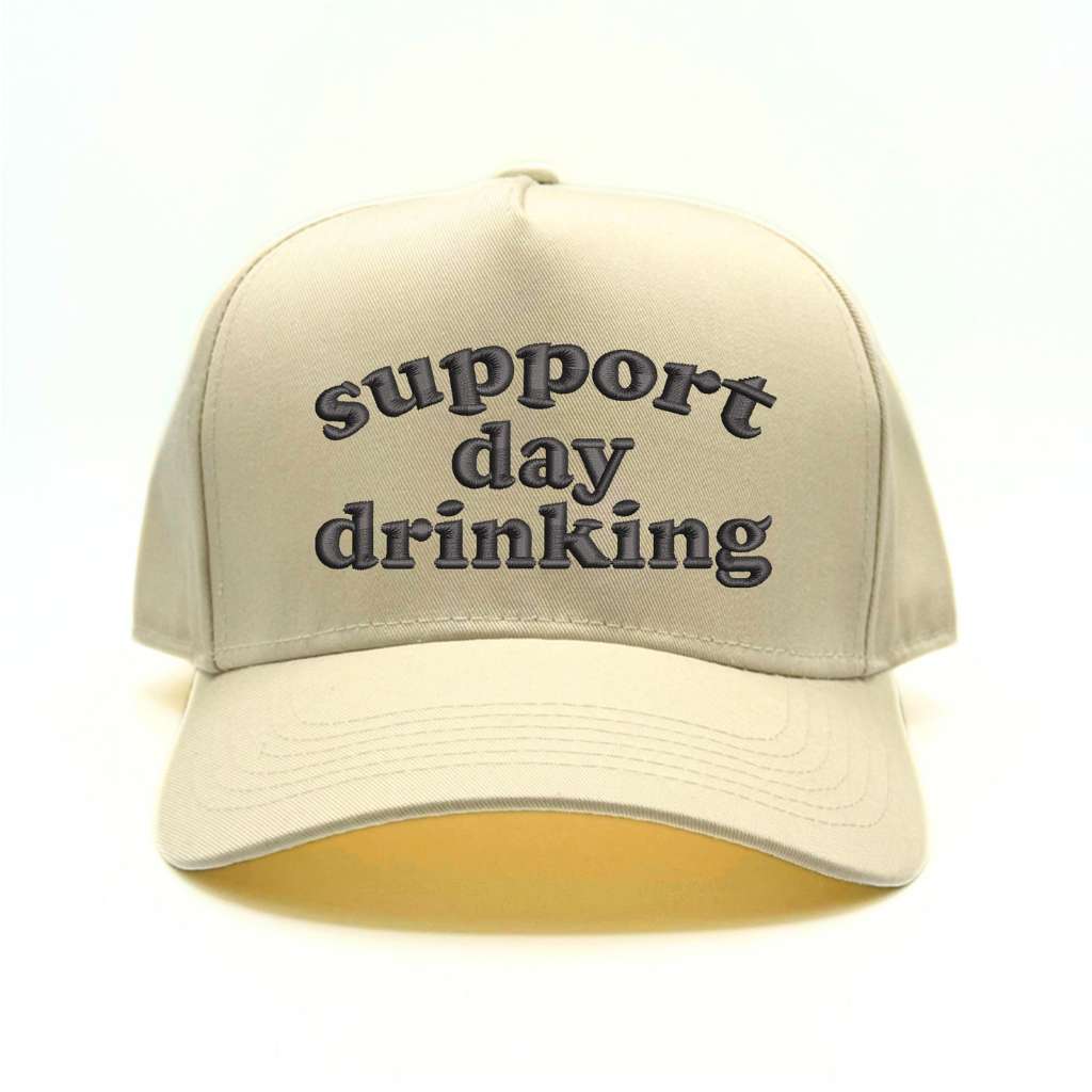 Support Day Drinking Five Panel Baseball Cap