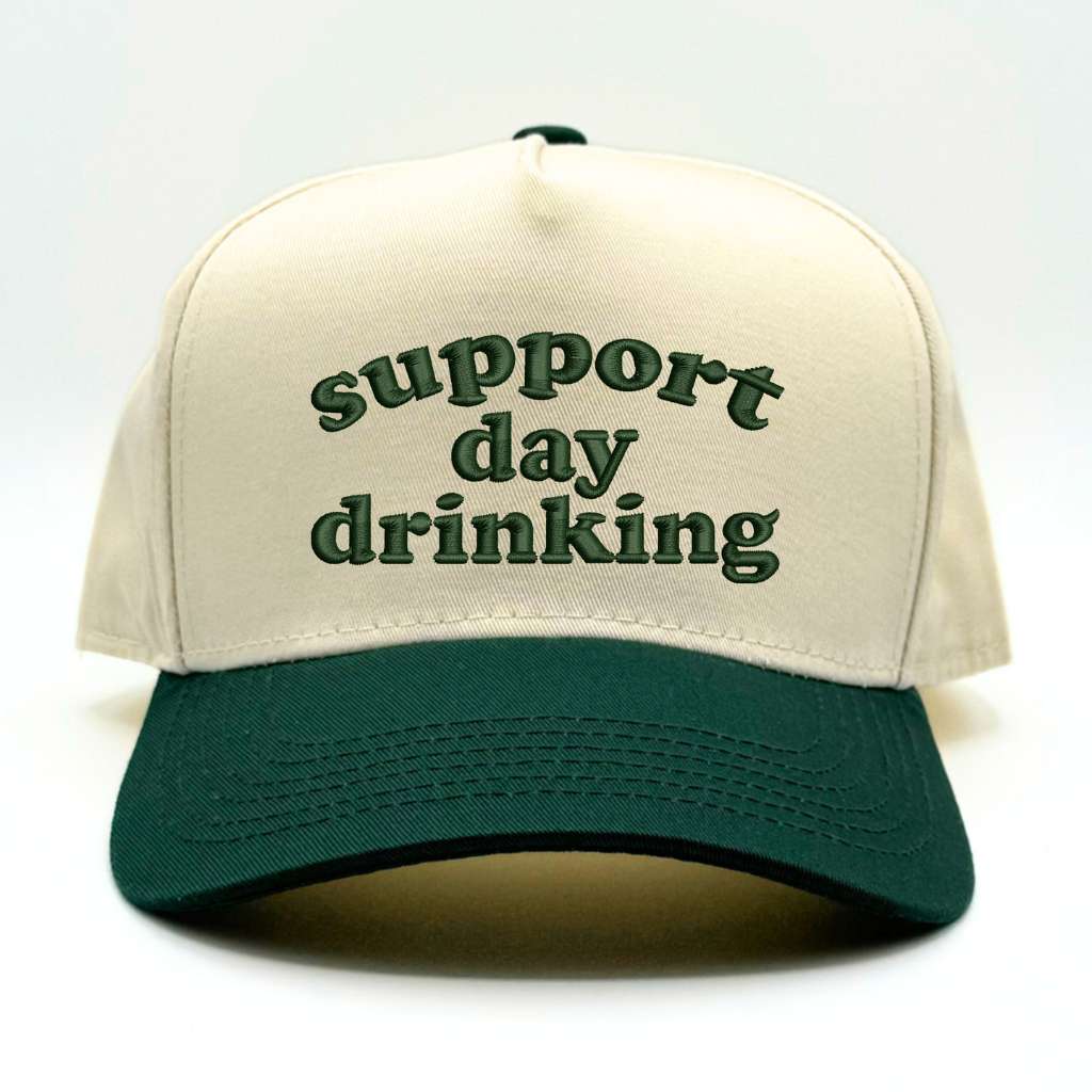 Support Day Drinking Five Panel Baseball Cap