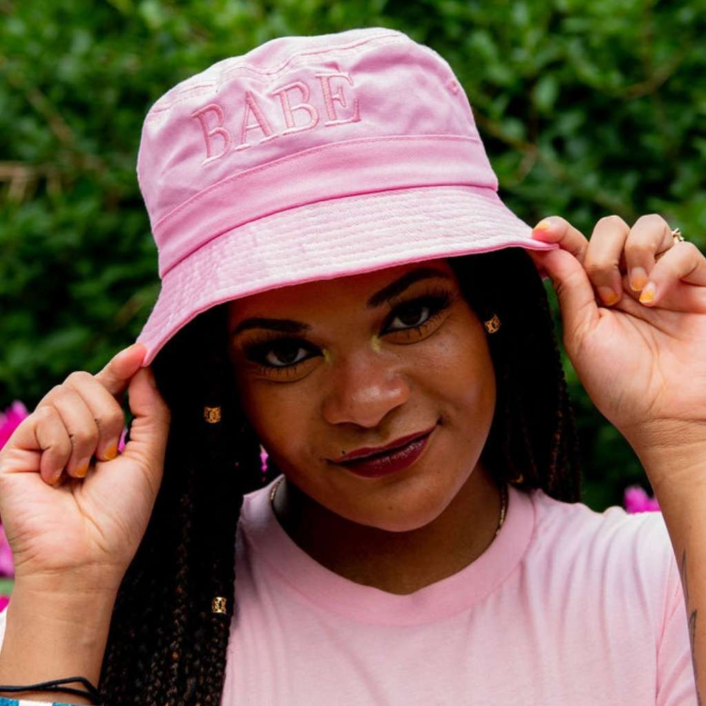 Pink store boonie hat