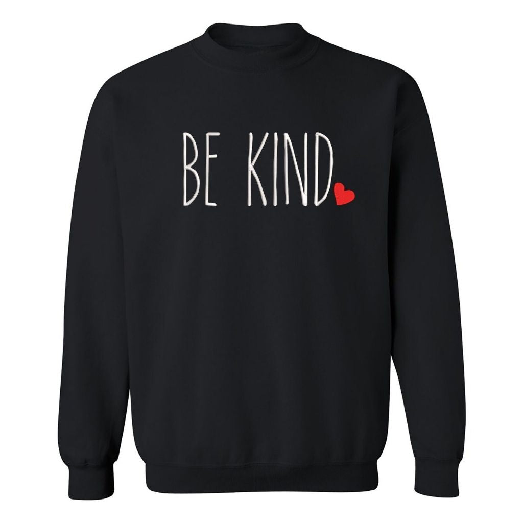 Be Kind Embroidered Sweatshirt