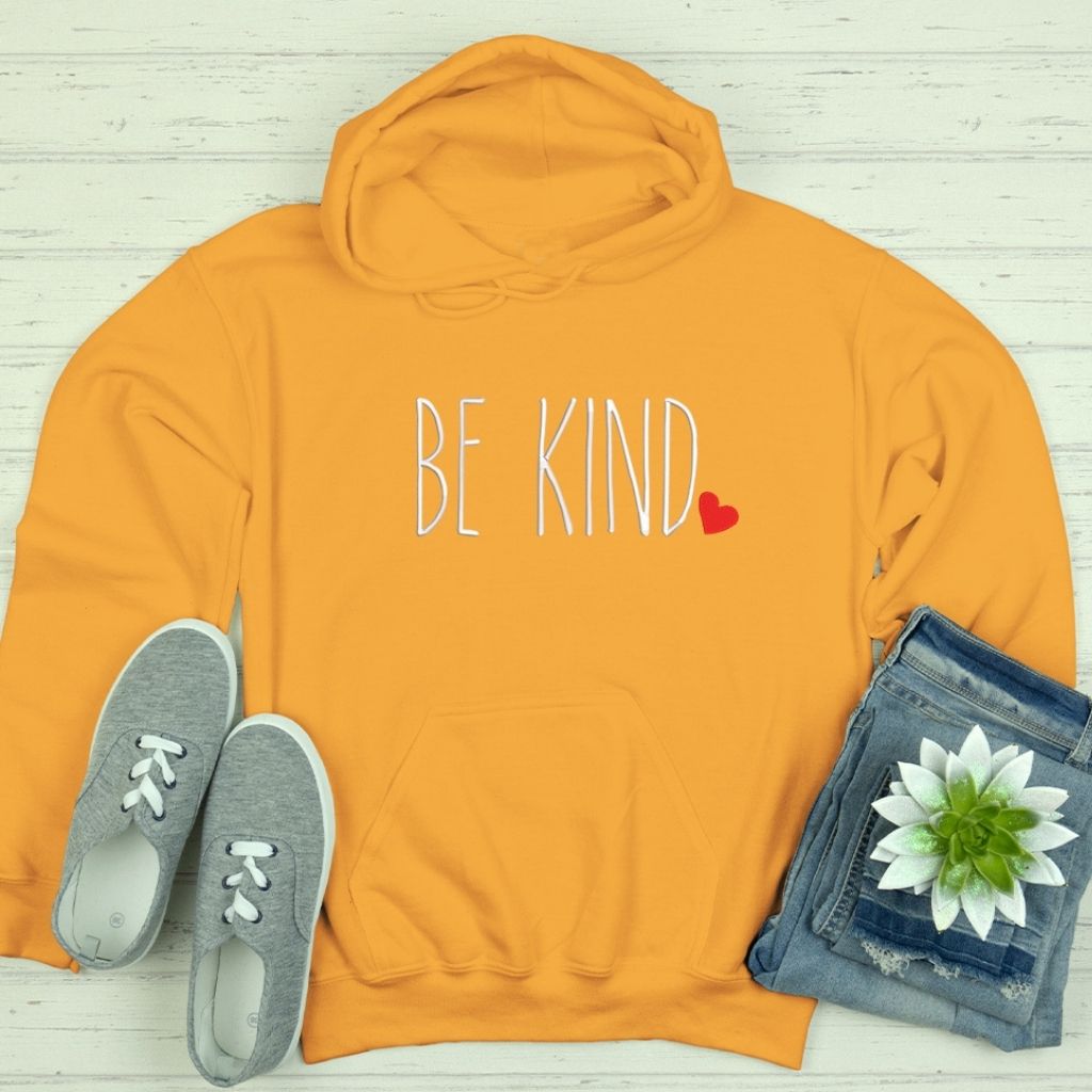 Bee kind yellow sweatshirt hot sale