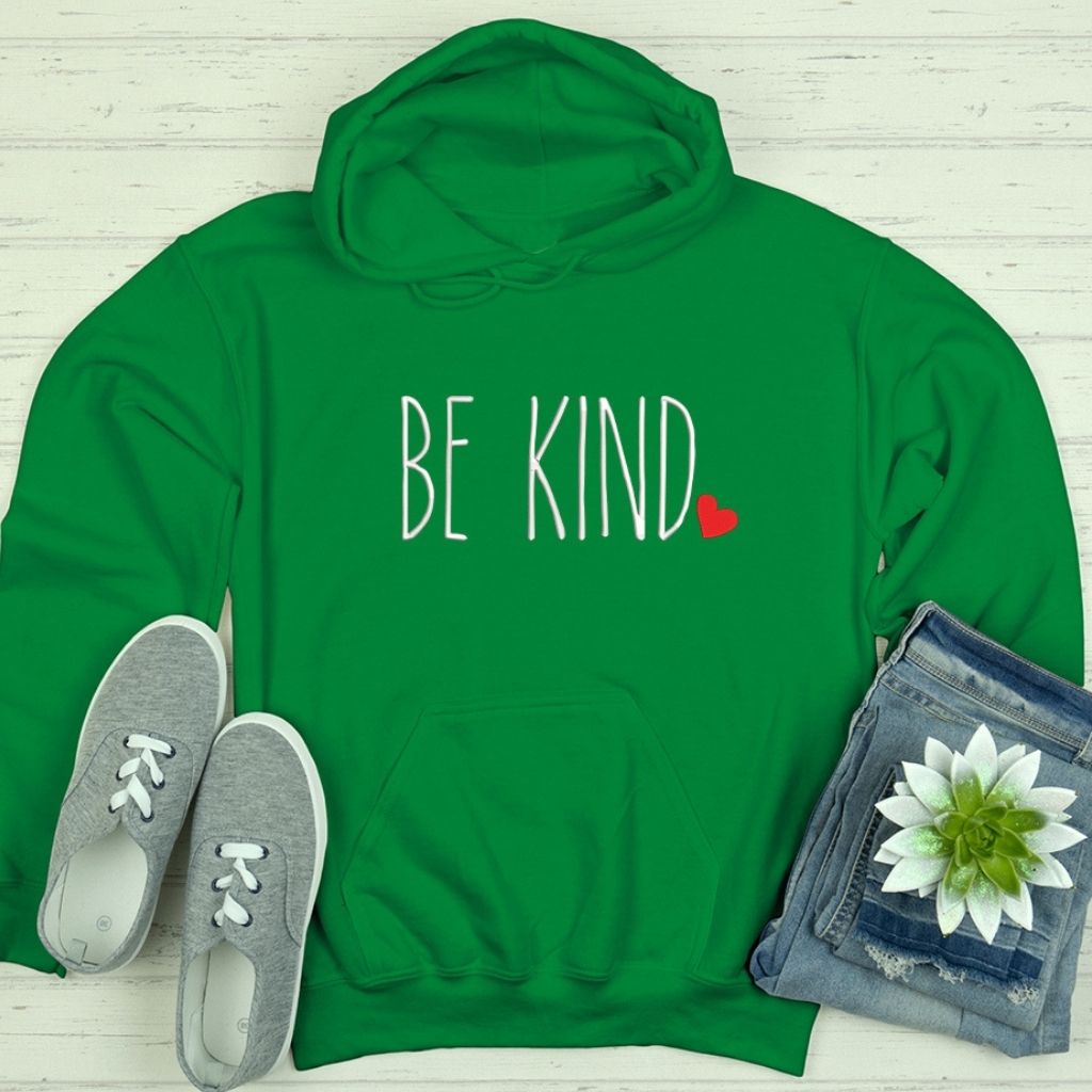 Be Kind Embroidered Sweatshirt