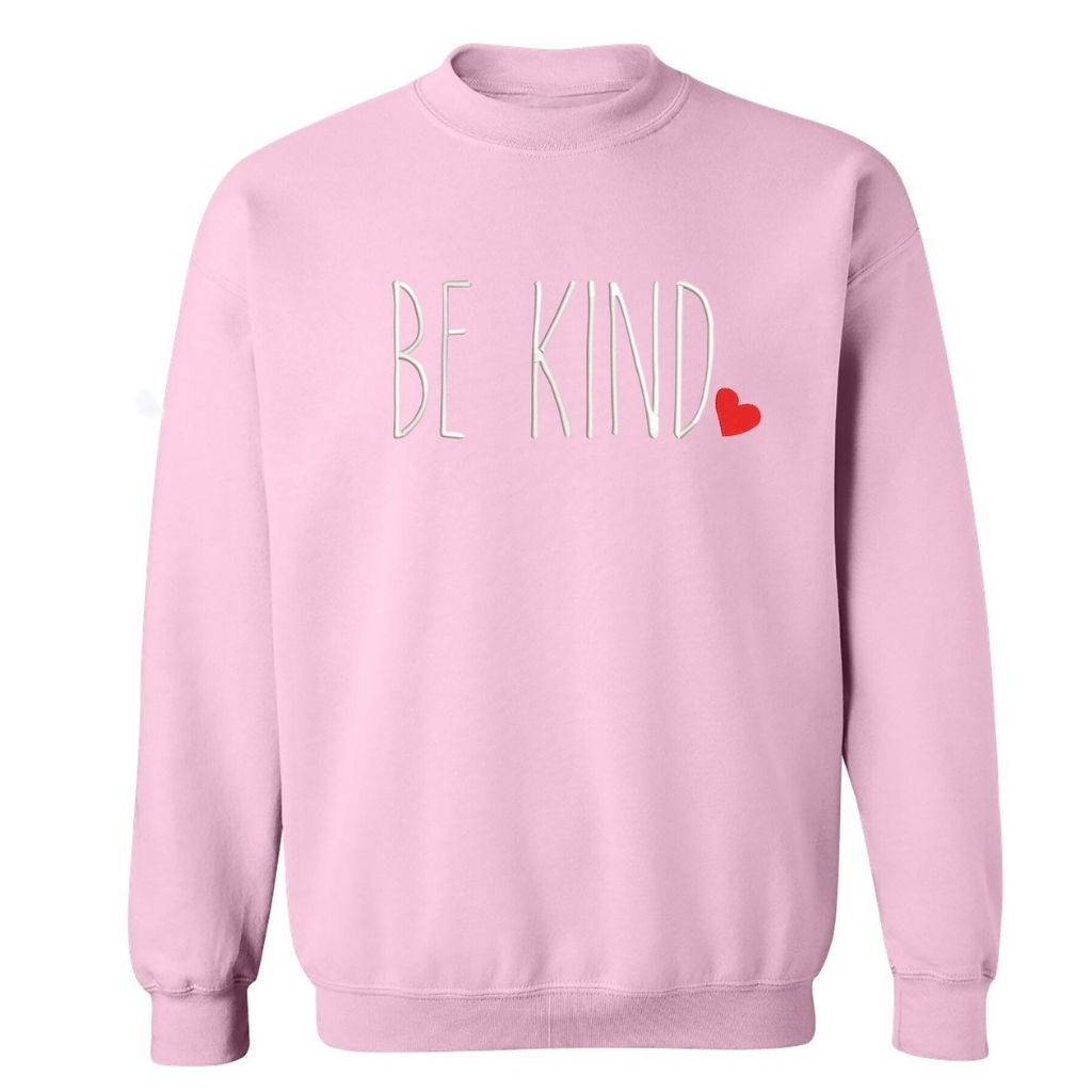 Be Kind Embroidered Sweatshirt