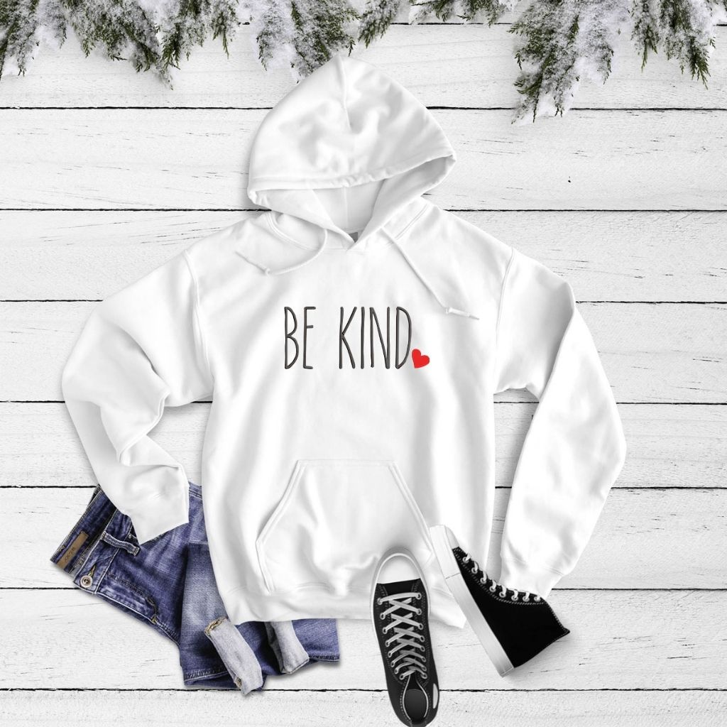 Be Kind Embroidered Sweatshirt