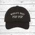 Worlds Best Pop Pop Black baseball cap- DSY Lifestyle 